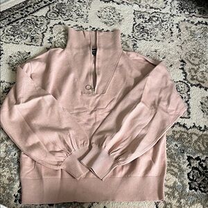 Vici Soft Pink Cowl Neck Sweater